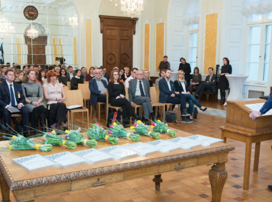 Kodanikuühiskonna tunnustusüritus, 26. jaanuar 2017